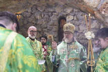 Son Éminence Marc a présidé la fête onomastique du skite du Saint-Esprit Son Éminence Marc a présidé la fête onomastique du skite du Saint-Esprit