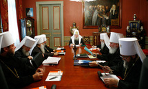 Le Saint-Synode s'est réuni la veille de l'inauguration du concile épiscopal