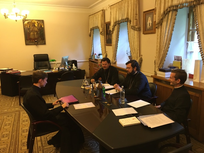 Quatre nouveaux séminaristes admis dans la communauté du Séminaire orthodoxe russe en France