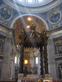 Prière orthodoxe sur les reliques des saints apôtres Pierre et Paul à Rome