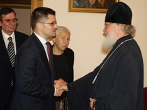 Le métropolite Cyrille a reçu le ministre serbe des affaires étrangères Le métropolite Cyrille a reçu le ministre serbe des affaires étrangères