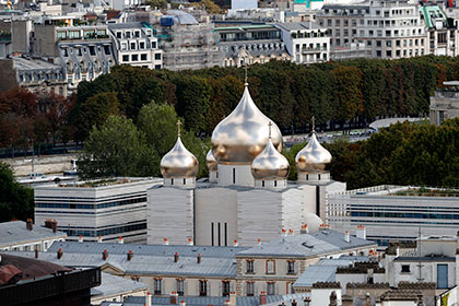 La cathédrale de la Sainte Trinité à Paris