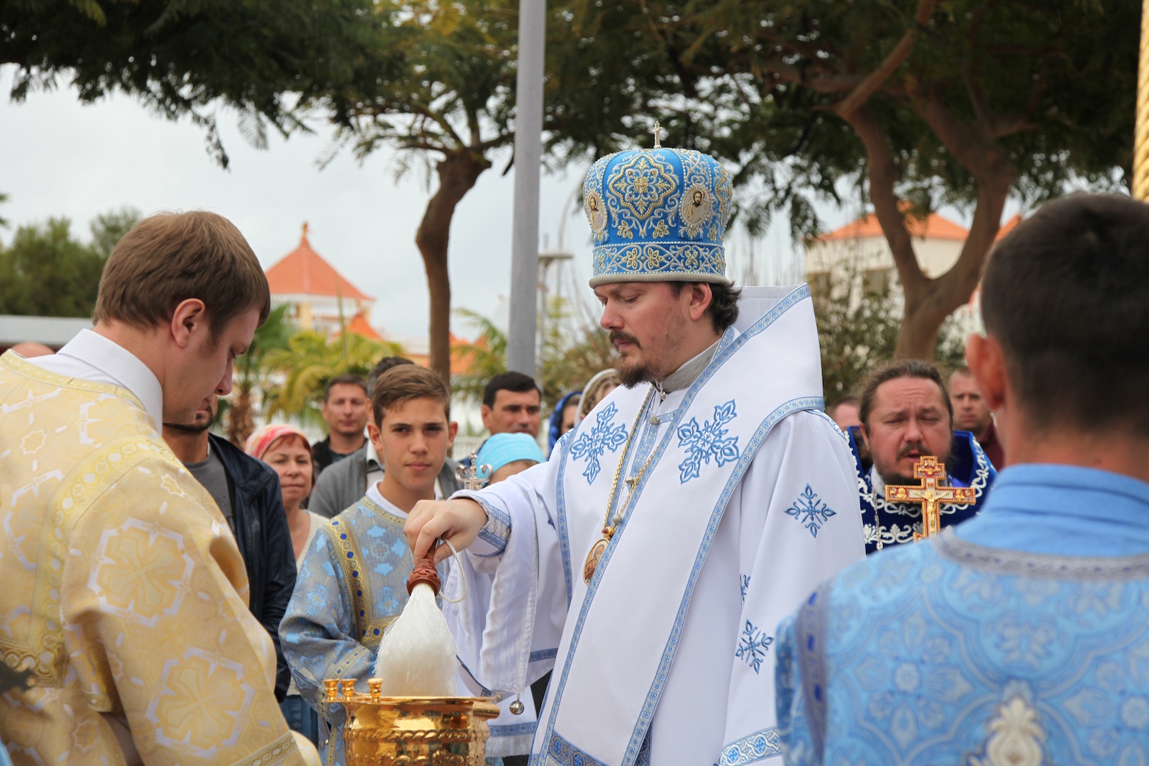 La fête onomastique de la paroisse diocésaine en l'honneur de la Sainte Rencontre aux Îles Canaries