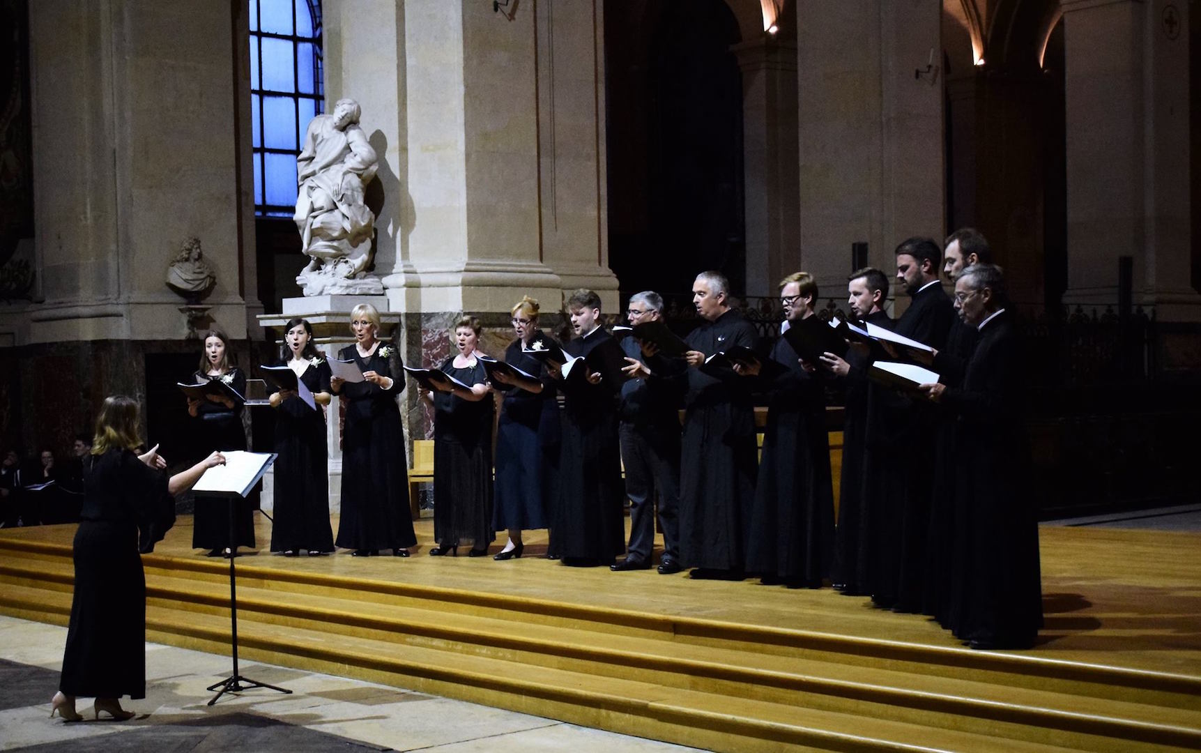 Le choeur de la cathédrale a pris part au festival de la musique sacrée Saint-Roch à Paris