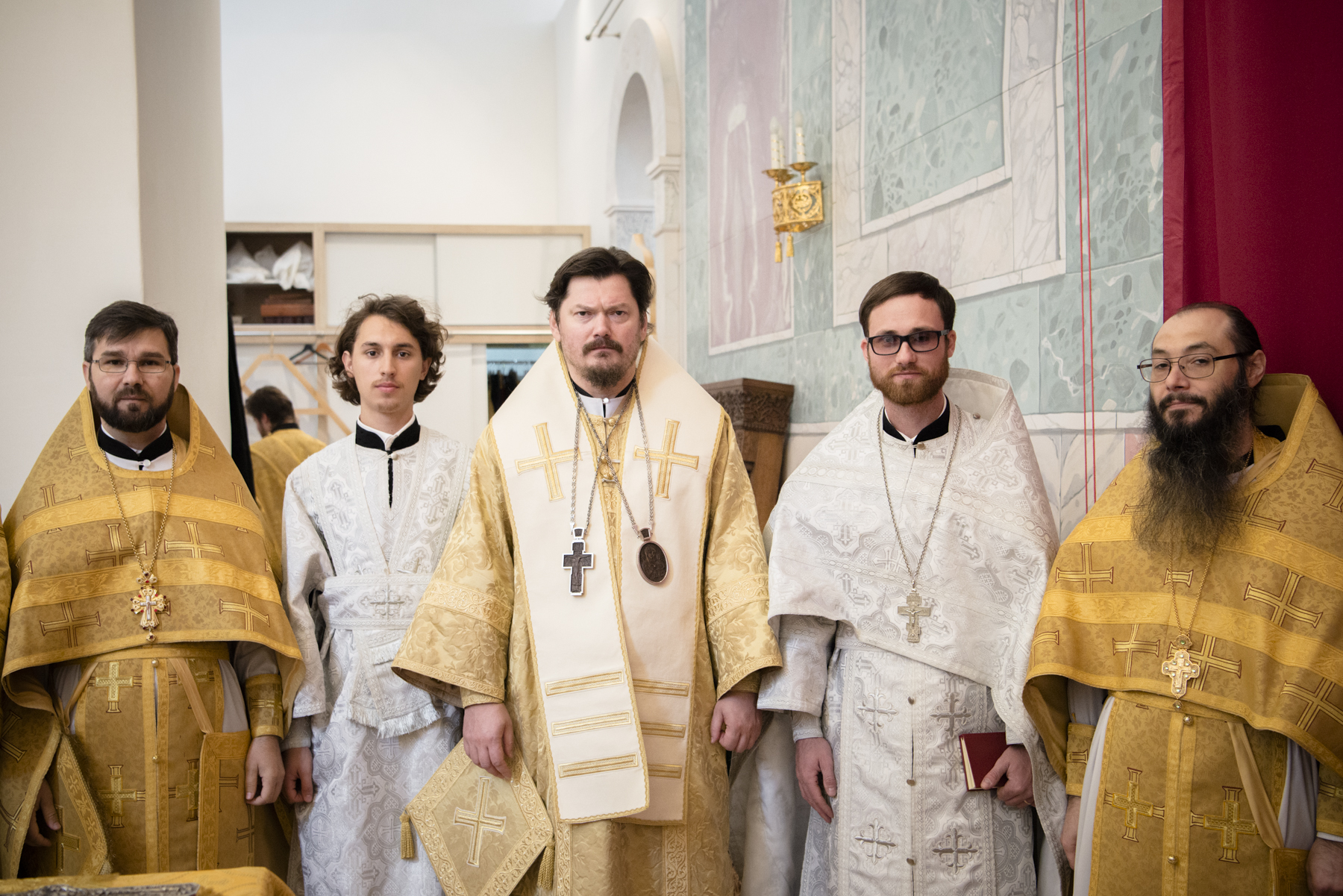 Le 15 décembre Monseigneur Nestor a procédé à deux ordinations en la cathédrale de la Sainte Trinité à Paris