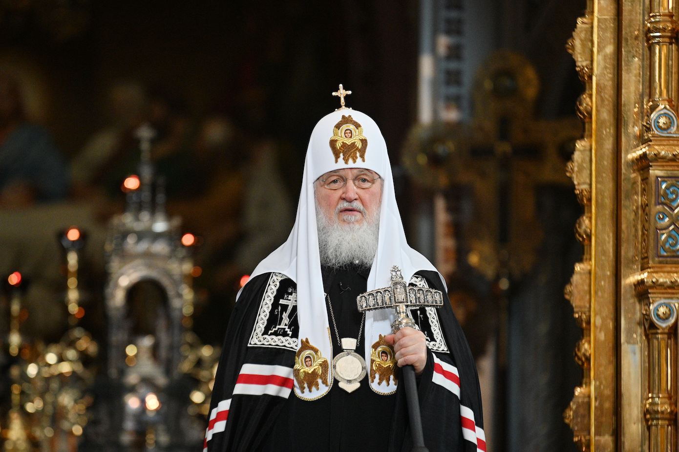 Le patriarche Cyrille a exhorté les croyants à prier sans arrêt la Très Sainte Mère de Dieu pour le rétablissement de la paix en Ukraine
