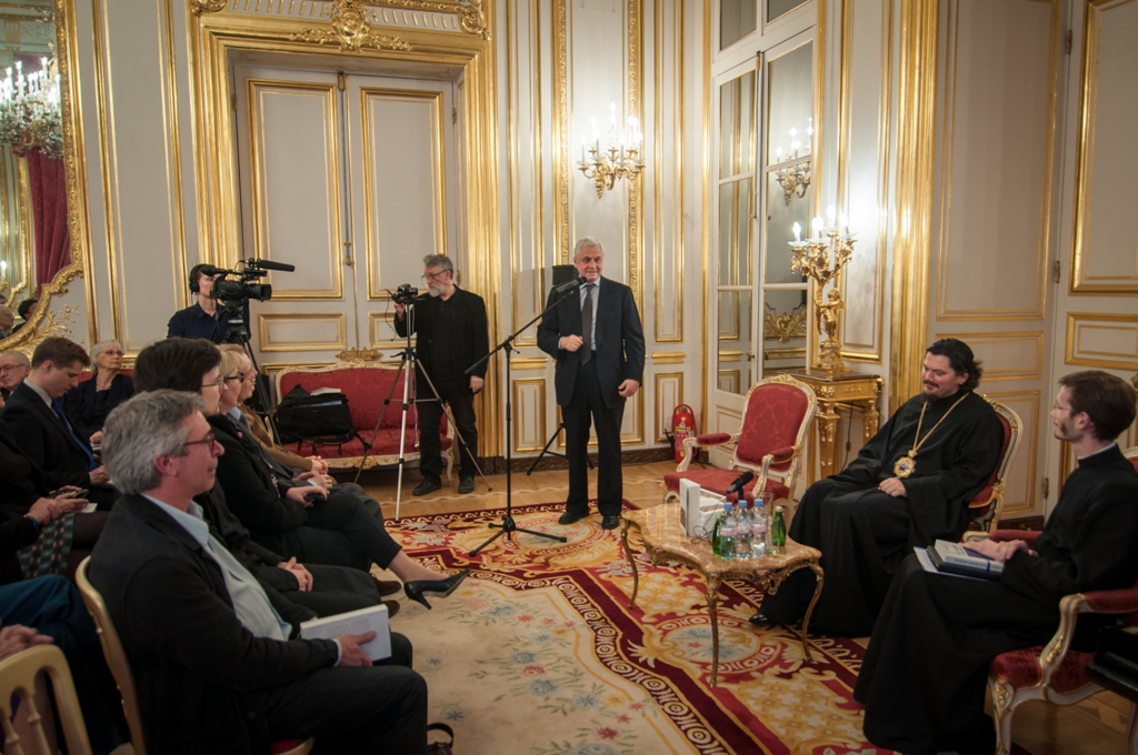 Le livre du patriarche Cyrille "La conversion au Royaume de Dieu. Méditations de Carême" a été présenté à Paris