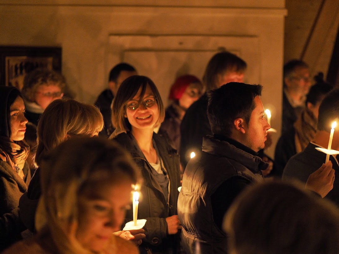 Pâques au monastères Sainte-Trinité à Dompierre en Suisse