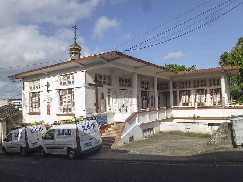 Visite pastorale du métropolite Nestor à la paroisse Saint-Archange-Gabriel en Martinique