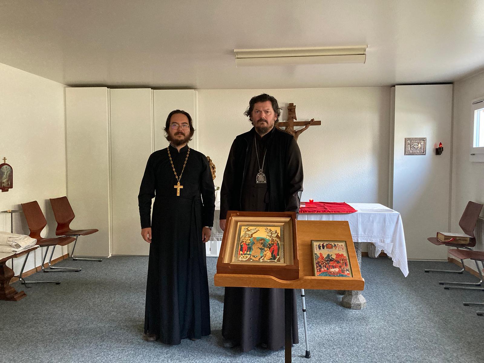 Le Métropolite Nestor visite les nouvelles communautés en Haute-Savoie et à Lausanne