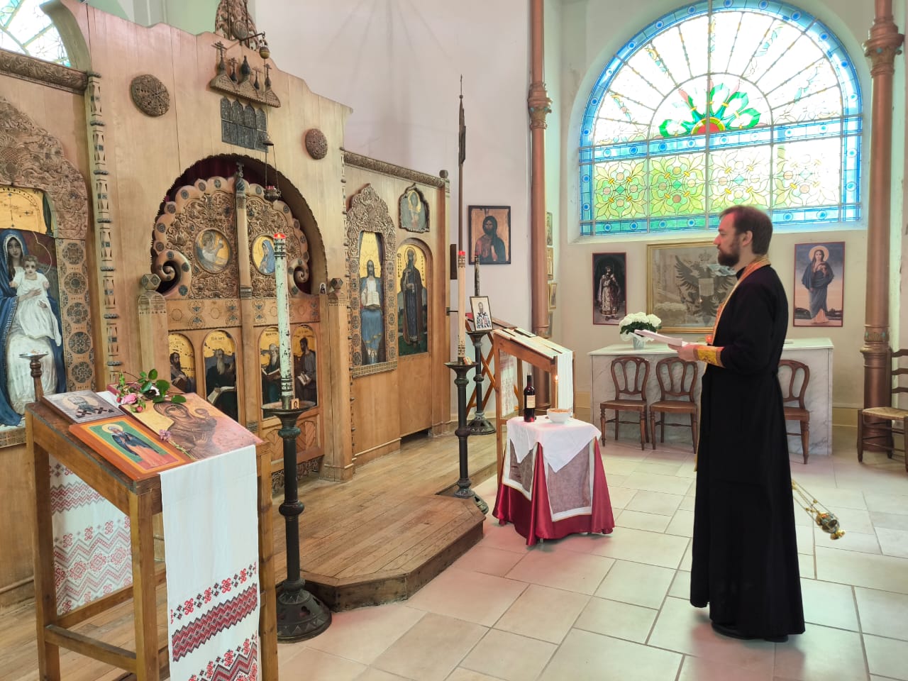 L'avenir de la chapelle funéraire orthodoxe de Contréxeville a été discuté lors d'une rencontre officielle