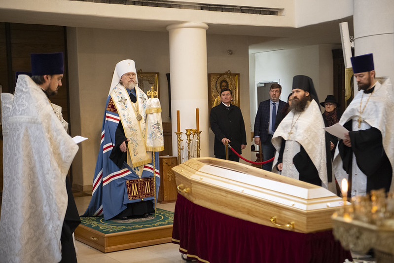 Les funérailles du célèbre artiste d’avant-garde russe Érik Boulatov