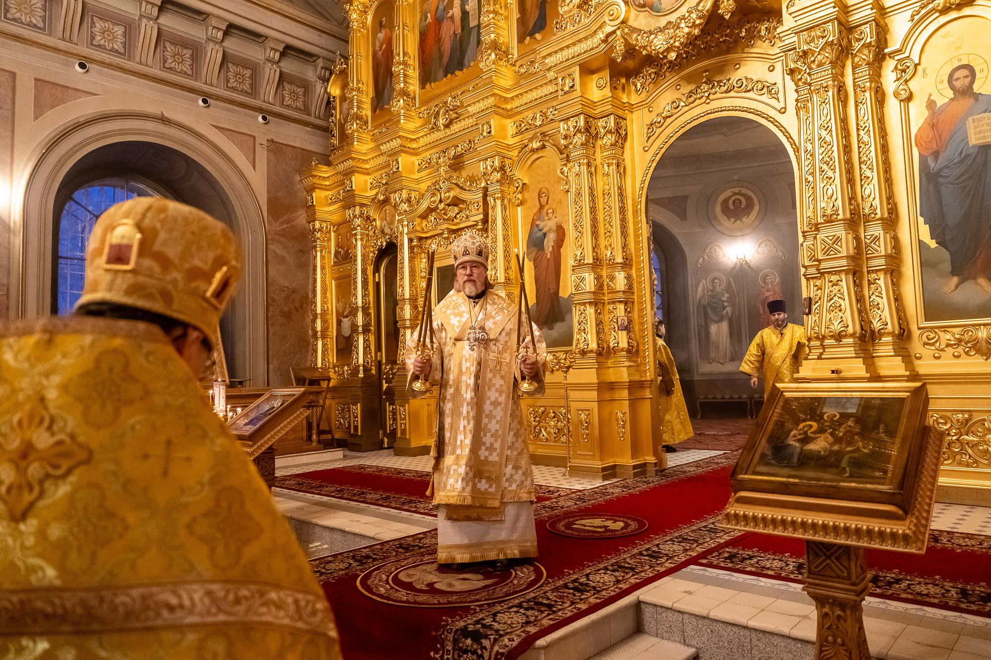 Dimanche des Saints Pères: le métropolite Marc a célébré la Liturgie à Ryazan