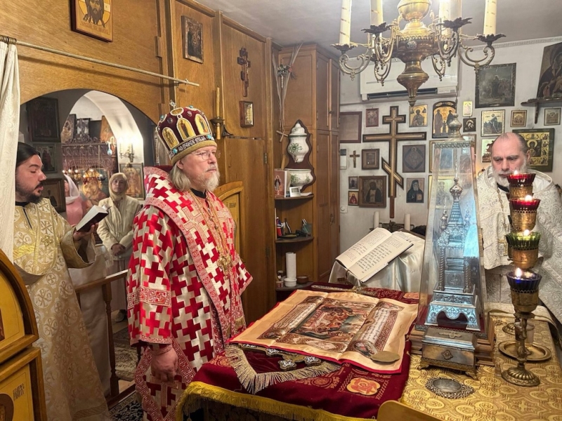 Monseigneur Marc s'est rendu en visite archipastorale à la paroisse alsacienne Saint-Nicolas de Saint-Louis