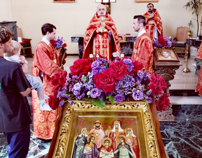 Fête onomastique de la paroisse des Saints Martyrs impériaux à Monaco