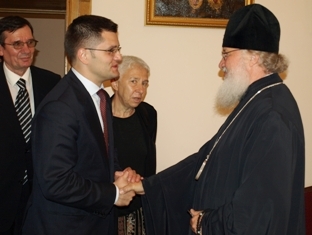 Le métropolite Cyrille a reçu le ministre serbe des affaires étrangères