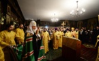 Le Patriarche Cyrille a célébré l'office des matines dans l'église des Trois-Saints-Docteurs à Paris