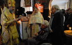 Mgr Innocent a célébré une liturgie à la Maison russe de Sainte-Geneviève-des-Bois