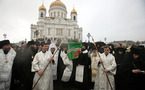 Près de 100 000 personnes sont venues rendre un dernier hommage au patriarche Alexis