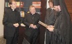 Une délégation de l'Eglise orthodoxe d'Ukraine a rendu visite au cardinal Walter Kasper