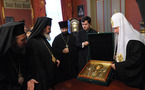 Le patriarche Cyrille a reçu les délégations des Eglises qui ont participé à son intronisation