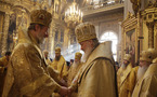 Le métropolite de Prague en visite au patriarcat de Moscou