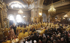 Le patriarche Cyrille et le métropolite Christophe de Prague ont célébré une liturgie commune