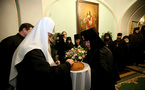 Le patriarche Cyrille en visite à Saint-Pétersbourg