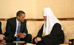 Rencontre entre le patriarche Cyrille et Barack Obama