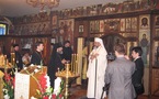 Le patriarche Daniel de Roumanie a visité l'église des Trois-Saints-Docteurs
