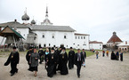 Le patriarche Cyrille aux Solovki: "C'est ici que le plus grand crime de l'histoire de notre pays a été commis"