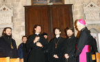 Visite de l'archevêque Hilarion de Volokolamsk à Auvers-sur-Oise