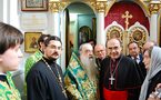 Le métropolite Philarète de Minsk se rend en France