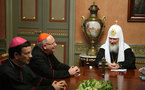 Discours du cardinal Jean-Pierre Ricard au patriarche Cyrille de Moscou