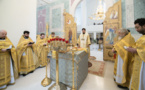 Mgr Nestor a célébré la Divine liturgie en l’honneur de son saint patron