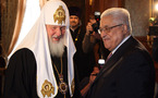 Le patriarche Cyrille a reçu Mahmoud Abbas