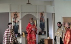 Mgr Innocent a présidé les vêpres de Pâques au Séminaire russe