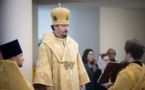 Mgr Nestor a célébré la Divine Liturgie du dimanche du Jugement dernier en la cathédrale de la Sainte Trinité