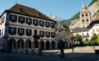 La chapelle Saint-Jacques appartenant à l'abbaye Saint Maurice (canton suisse du Valais) a été transmise au diocèse de Chersonèse