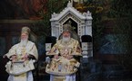 Les patriarches de Moscou et de Constantinople célèbrent une liturgie commune à la cathédrale de Moscou