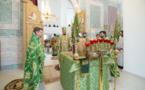 Mgr Nestor a célébré la Divine Liturgie et l'ordination diaconale en la cathédrale de la Sainte Trinité