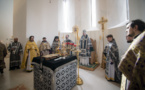 Mgr Nestor a célébré la Liturgie des Dons présanctifiés et l'ordination diaconale en la cathédrale de la Sainte Trinité