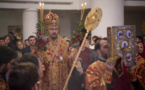 L'évêque Nestor a présidé l'office pascal à la cathédrale de la Sainte Trinité