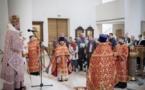 Mgr Nestor, évêque de Chersonèse, a célébré la Divine Liturgie du dimanche de l’aveugle-né
