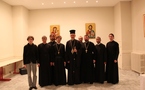 Les séminaristes russes se sont rendus à la liturgie à la cathédrale grecque de Paris