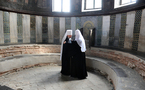 Le patriarche de Moscou et le métropolite de Kiev célèbrent un office à Sainte-Sophie de Kiev