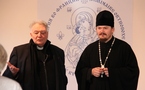 Visite du recteur de Notre-Dame de Paris au Séminaire orthodoxe russe à Epinay-sous-Sénart