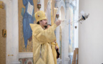 Mgr Nestor, évêque de Chersonèse, a officié la Divine Liturgie en la cathédrale de la Sainte-Trinité
