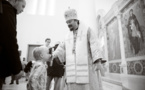 Mgr Nestor a célébré la Divine Liturgie en la cathédrale de la Sainte-Trinité à Paris