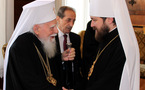 Le métropolite Hilarion de Volokolamsk rend visite au patriarche de Bulgarie